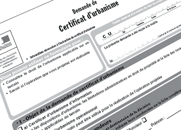 Certificat illégal d'urbanisme