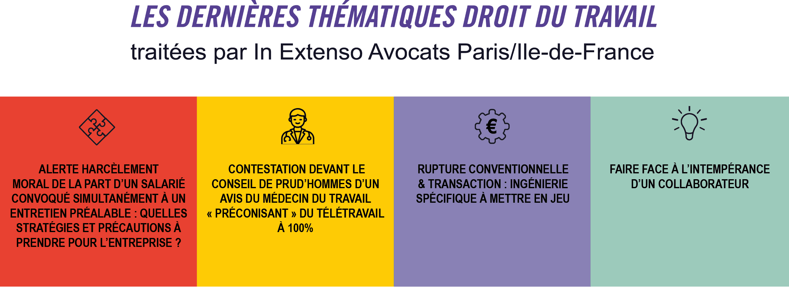 thématiques droit du travail